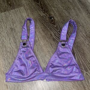 Roma Iridescent rave Top